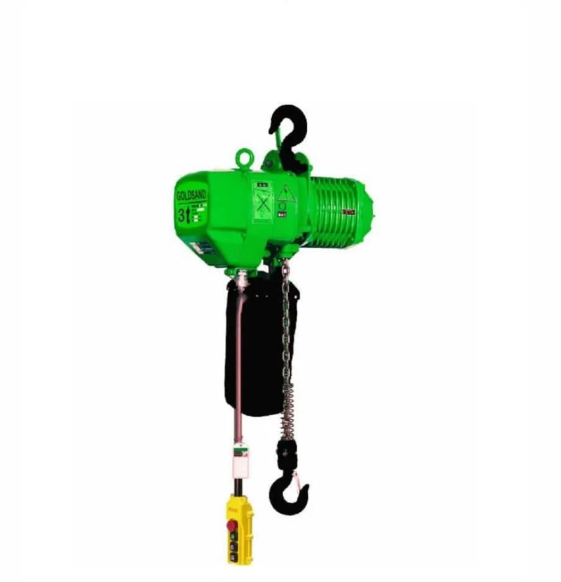 3 Ton 6 mt Sabit Askılı Zincirli Vinç