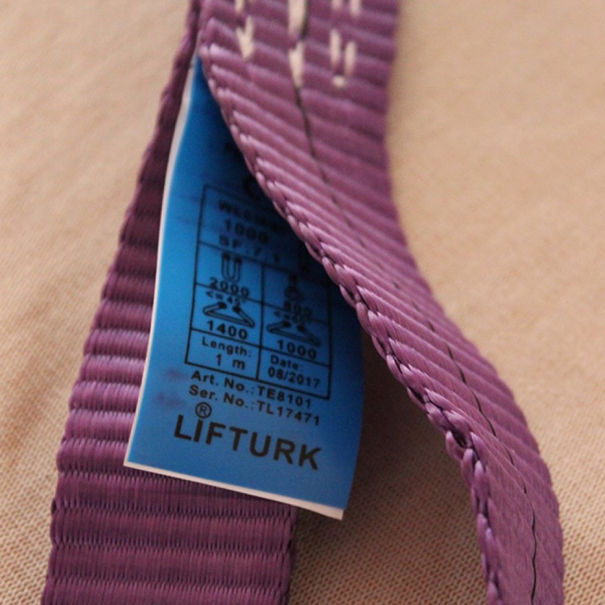 1 TON 8 MT POLYESTER GÖZLÜ SAPANLAR