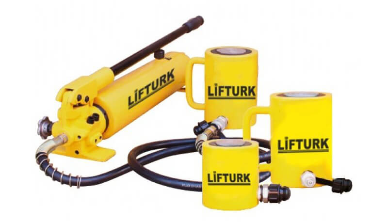 100 TON 100 MM TEK TESİRLİ SİLİNDİR KRİKO