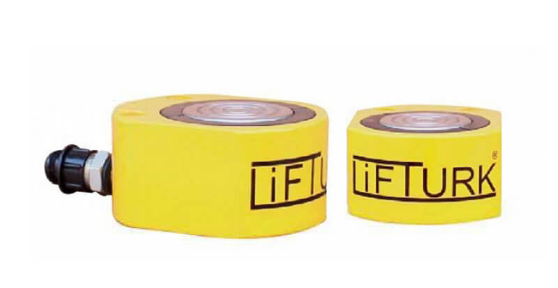 100 TON 16 MM TEK TESİRLİ KISA SİLİNDİR KRİKO