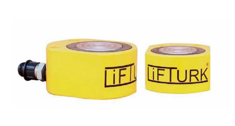 150 TON 16 MM TEK TESİRLİ KISA SİLİNDİR KRİKO