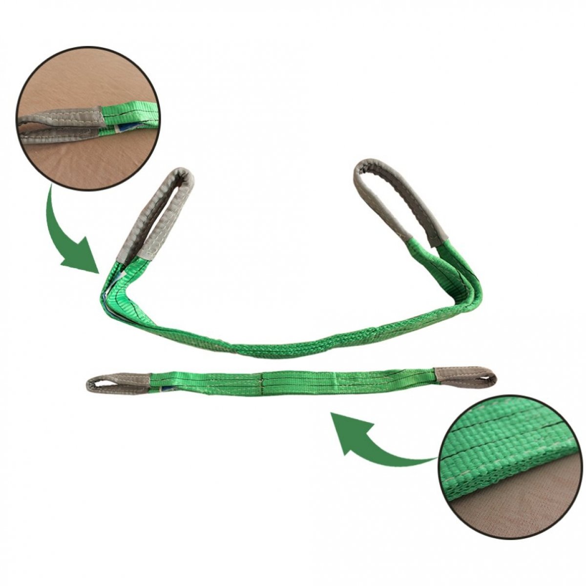 2 TON 10 MT POLYESTER GÖZLÜ SAPANLAR