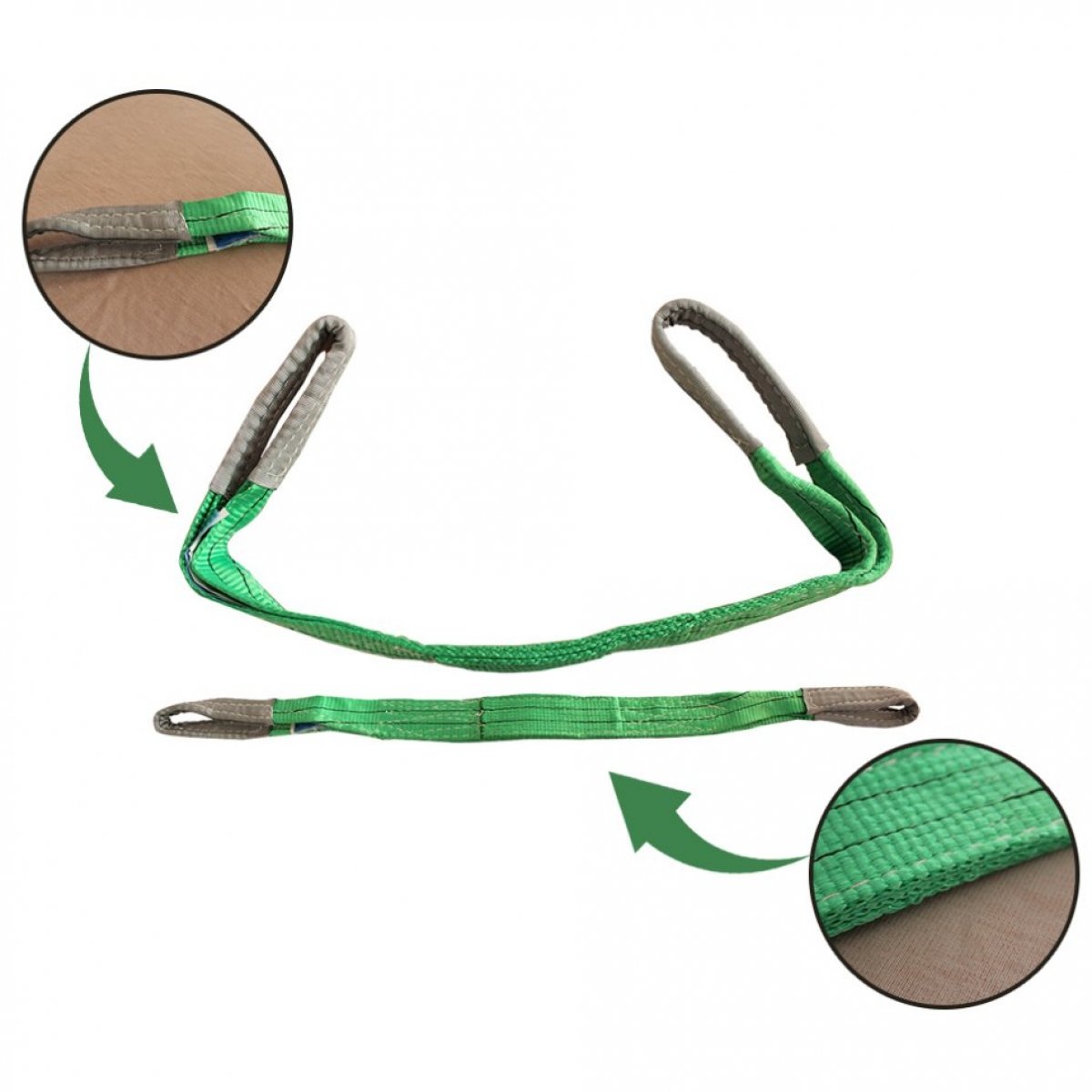 2 TON 2 MT POLYESTER GÖZLÜ SAPANLAR