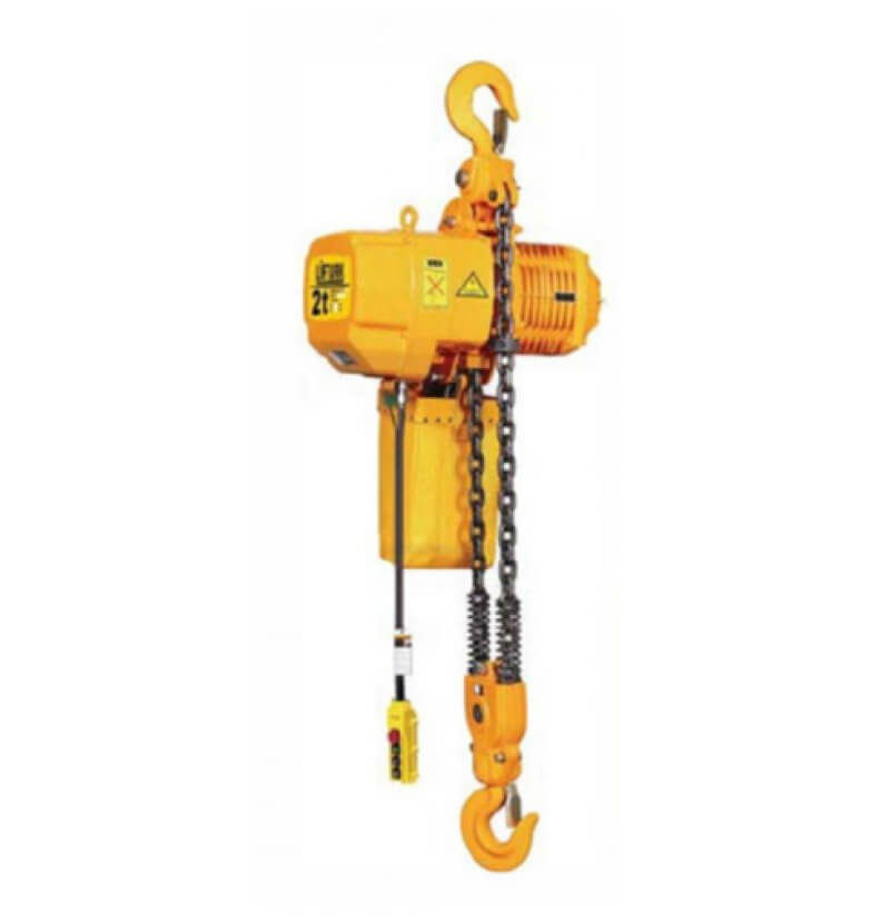 2 TON ÇİFT ZİNCİRLİ SABİT KANCA ASKILI VİNÇ
