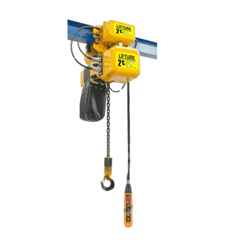 2 TON MONORAY ZİNCİRLİ VİNÇ