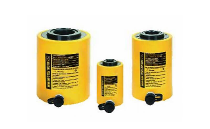 30 TON 50 MM TEK TESİRLİ  DELİKLİ SİLİNDİR KRİKO