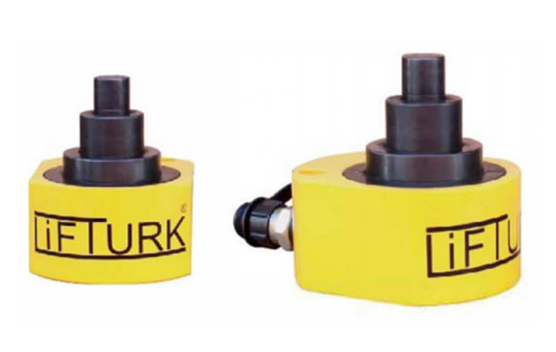 30 TON 54 MM TEK TESİRLİ TELESKOPİK KISA SİLİNDİR KRİKO