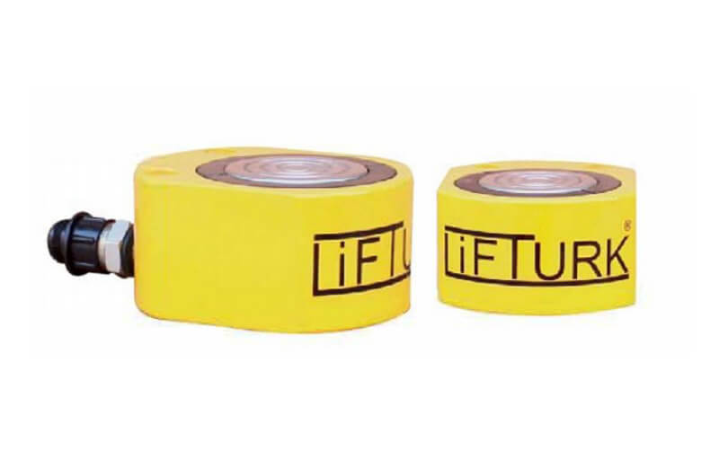 50 TON 16 MM TEK TESİRLİ KISA SİLİNDİR KRİKO