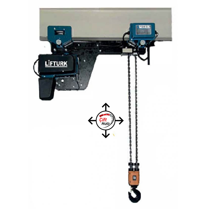 500 KG ALÇAK TAVAN ZİNCİRLİ VİNÇ