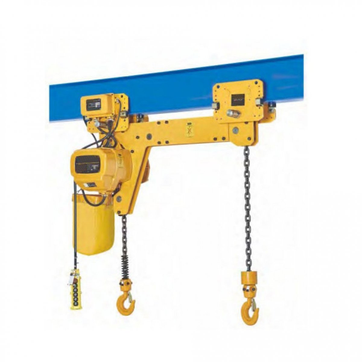 500 KG İKİZ KANCALI MONORAY VİNÇ