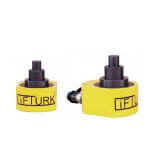 10 TON 25 MM TEK TESİRLİ TELESKOPİK KISA SİLİNDİR KRİKO