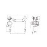 3 T İKİZ KANCALI MONORAY VİNÇ